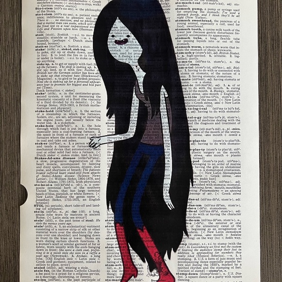 Adventure Time Themed Dictionary Prints - Set of 6 - Picture 7 of 7